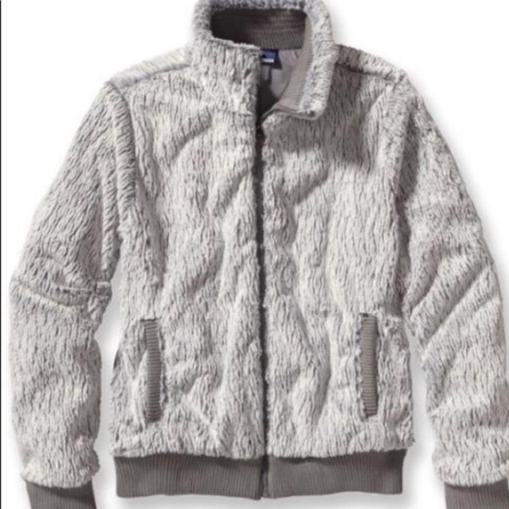 Patagonia Conejo Hi-loft Fleece Bomber Jacket Size Small
